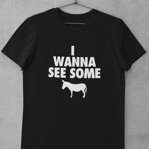 I Wanna See Some Ass Shirt, Funny, Rap Tees,  Meme, Viral, Joke, Jack Harlow,